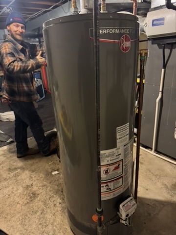 call 4 cooley water heater installation with adam